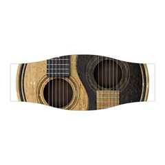 Old And Worn Acoustic Guitars Yin Yang Stretchable Headband by JeffBartels