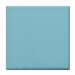 Blue Pattern Tile Coasters Front