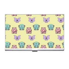 Animals Pastel Children Colorful Business Card Holders by BangZart