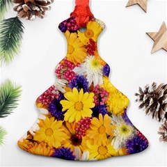 Colorful Flowers Pattern Ornament (christmas Tree)  by BangZart