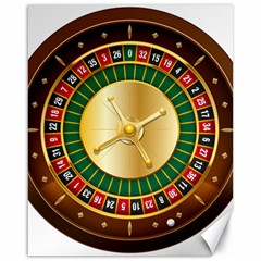 Casino Roulette Clipart Canvas 16  X 20   by BangZart