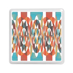 Colorful Geometric Abstract Memory Card Reader (square)  by linceazul