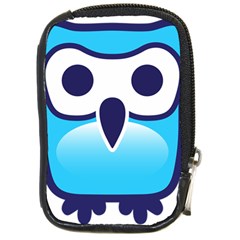 Owl Logo Clip Art Compact Camera Cases by BangZart