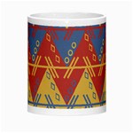 Aztec South American Pattern Zig Morph Mugs Center