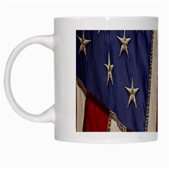 Usa Flag White Mugs by BangZart