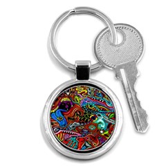 Vector Art Pattern Key Chains (round)  by BangZart