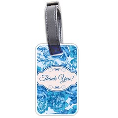 Thank You Luggage Tags (one Side)  by BangZart