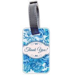 Thank You Luggage Tags (two Sides) by BangZart