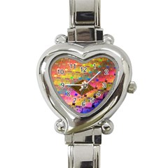 Technology Circuit Pentium Die Heart Italian Charm Watch by BangZart