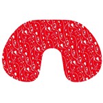 Heart Pattern Travel Neck Pillows Front