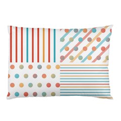 Simple Saturated Pattern Pillow Case by linceazul