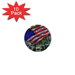 Usa United States Of America Images Independence Day 1  Mini Buttons (10 Pack)  by BangZart