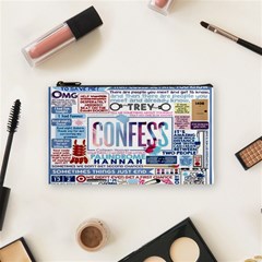 Book Collage Based On Confess Cosmetic Bag (small)  by BangZart