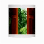 Beautiful World Entry Door Fantasy White Mugs Center