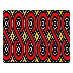 Toraja Traditional Art Pattern Double Sided Flano Blanket (large)  by BangZart