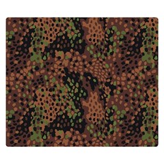 Digital Camouflage Double Sided Flano Blanket (small)  by BangZart