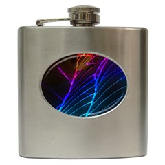 Cracked Out Broken Glass Hip Flask (6 Oz) by BangZart