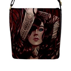 Beautiful Women Fantasy Art Flap Messenger Bag (l)  by BangZart