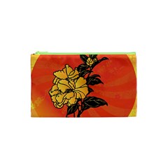 Vector Asian Flowers Cosmetic Bag (xs) by BangZart