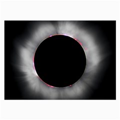 Solar Eclipse Large Glasses Cloth by BangZart