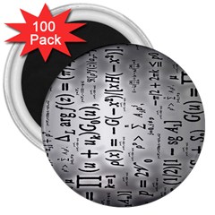 Science Formulas 3  Magnets (100 Pack) by BangZart