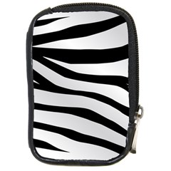 White Tiger Skin Compact Camera Cases by BangZart