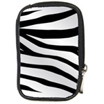 White Tiger Skin Compact Camera Cases Front