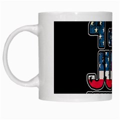 4th Of July Independence Day White Mugs by Valentinaart