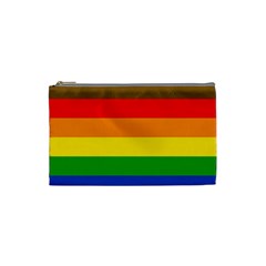 Philadelphia Pride Flag Cosmetic Bag (small)  by Valentinaart