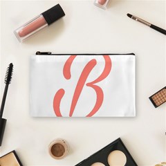 Belicious World  b  In Coral Cosmetic Bag (small)  by beliciousworld