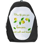 When life gives you lemons Backpack Bag Front