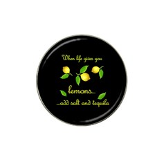 When Life Gives You Lemons Hat Clip Ball Marker by Valentinaart