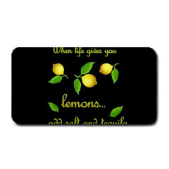 When Life Gives You Lemons Medium Bar Mats by Valentinaart