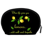 When life gives you lemons Accessory Pouches (Large)  Back