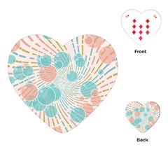 Bubbles Playing Cards (heart)  by linceazul