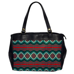 Ethnic Geometric Pattern Office Handbags by linceazul