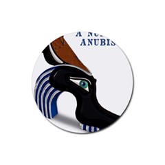 Anubis Sf App Rubber Coaster (round)  by AnarKissed