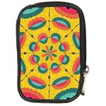 Textured Tropical Mandala Compact Camera Cases Front