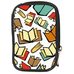 Friends Library Lobby Book Sale Compact Camera Cases by Mariart