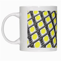 Wafer Size Figure White Mugs by Mariart