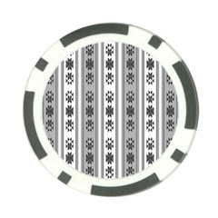 Folklore Pattern Poker Chip Card Guard (10 Pack) by ValentinaDesign