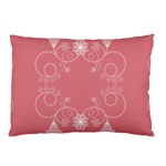 Flower Floral Leaf Pink Star Sunflower Pillow Case (Two Sides) Front