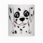 Cute Dalmatian puppy  White Mugs Center