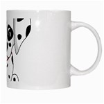 Cute Dalmatian puppy  White Mugs Right