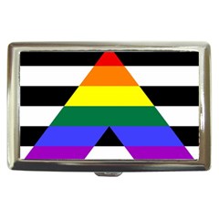 Straight Ally Flag Cigarette Money Cases by Valentinaart