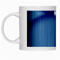 Blue Cross Christian White Mugs by Mariart