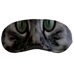 Cat Face Eyes Gray Fluffy Cute Animals Sleeping Masks by Mariart