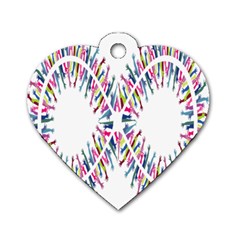 Free Symbol Hands Dog Tag Heart (one Side) by Mariart