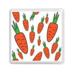 Fruit Vegetable Carrots Memory Card Reader (square)  by Mariart