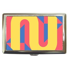 Rainbow Sign Yellow Red Blue Retro Cigarette Money Cases by Mariart